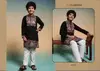 Shaahi Junior By Clleora Viscose Silk Wholesale Boys Wear kids Kurta Pajama In India